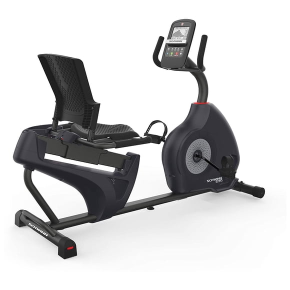 Schwinn Fitness 230 Recumbent Cardio Home Workout Trainer Exercise Bike, Black