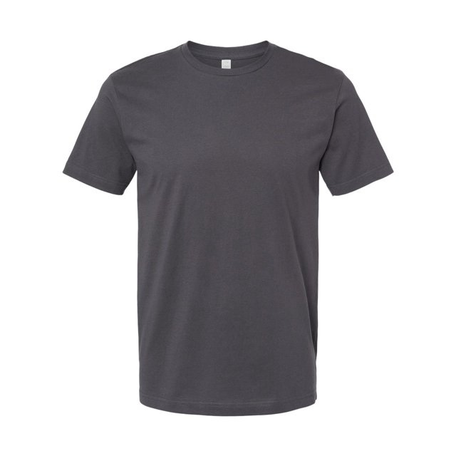 T-shirt en Jersey Fin, m, Ardoise