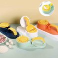 thumbnail image 1 of Iumwxz Kitchen Gadgets Dumpling Skin Presser Home Kitchen Bun Mould Multifunctional 2-In-1 Skin Presser Kitchen Utensil Set Blue Plastic Up to 45% Off, 1 of 2