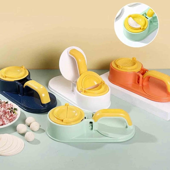 Iumwxz Kitchen Gadgets Dumpling Skin Presser Home Kitchen Bun Mould Multifunctional 2-In-1 Skin Presser Kitchen Utensil Set Blue Plastic Up to 45% Off