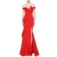 thumbnail image 2 of UPPADA Wedding Guest Dresses for Women One Shoulder Ruched Formal Evening Dress Wrap Ruffle Hem Dress Halter Bodycon Maxi Dress High Waist Party Prom Gown Cocktail Dress Up To 40% off, 2 of 4