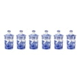 thumbnail image 3 of Spode Blue Italian Pots à Épices, Ensemble de 6, 3 of 4