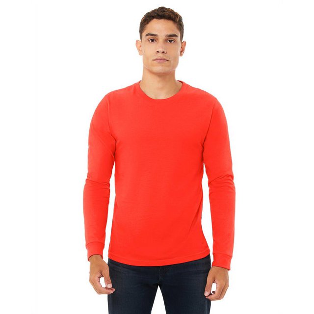 Bella + Canvas T-Shirt Unisexe en Jersey à Manches Longues