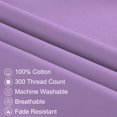 thumbnail image 3 of PiccoCasa Body Pillowcase 300 Thread Count Egyptian Cotton Pillowcase Standard Lilac, 3 of 10