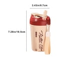 thumbnail image 3 of EGNMCR 304 Stainless Steel Straw Water Cup With Carry Rope Convenient Coffee/Colainsulated Cup. Stainless steel water cup, 3 of 6