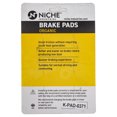 thumbnail image 2 of Niche Front Brake Pad Set for KTM 390 Duke Organic Motorcycle 519-KPA2593D, 2 of 5
