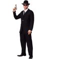 thumbnail image 4 of Mens Black Suit Costume, 4 of 6