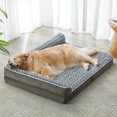 thumbnail image 1 of BFPETHOME Orthopedic Dog Beds for Large Dogs-Waterproof Sofa Dog Bed with Removable Washable Cover Large Pet Bed with Waterproof Lining and Nonskid Bottom Pet Bed for Dogs, 1 of 1