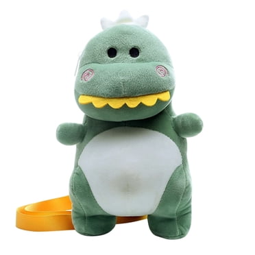Mikilon Dinosaur Plush Kawaii Plush Stuffed Dinosaur Plush Shoulder Bag With Dinosaur