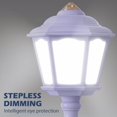 thumbnail image 4 of Lampe de Chevet Réutilisable USB Protection des Yeux Lampe de Chevet Mini Lumière de Table Dimmable 3 Modes d'Éclairage pour Chambre Bureau à Domicile Violet, 4 of 10