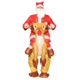 thumbnail image 3 of Accessoire Photo de Costume Gonflable Réutilisable Dessin Animé Léger Unisexe Tenue Durable Père Noël, 3 of 9