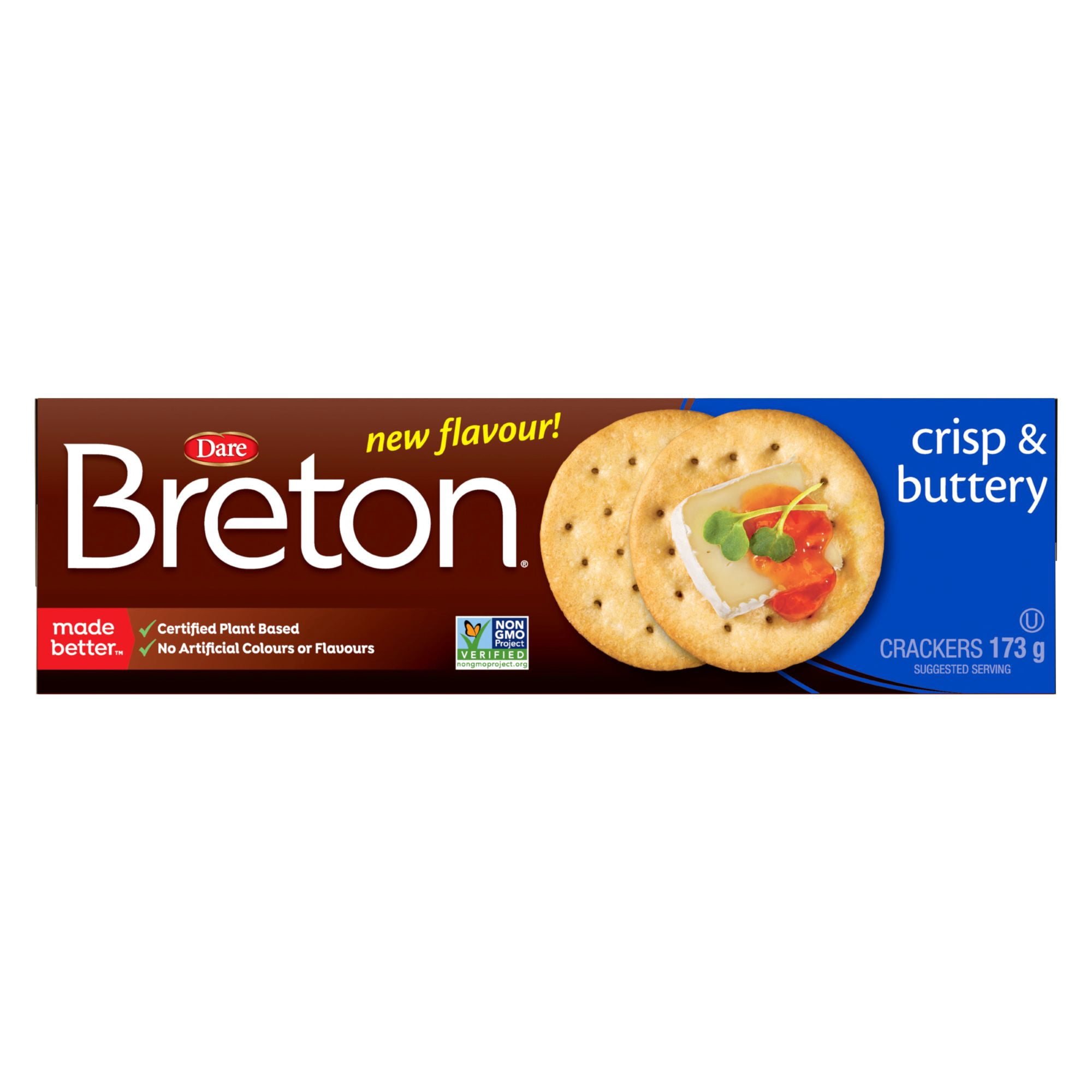 Craquelins Breton Croustillants au goût de beurre, 173g