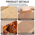 thumbnail image 3 of Grocery/Lunch Bag, Kraft Paper Multipurpose Use, Brown Paper Bags for Shopping, Storage, Small Trash Cans and More 50 Count, 3 of 5