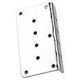 thumbnail image 4 of ZLight Guitar Bridge Baseplate Guitars Plate Handheld Replacement Accessories Universal Compatible Electric Bass Parts Silver 1Set, 4 of 6