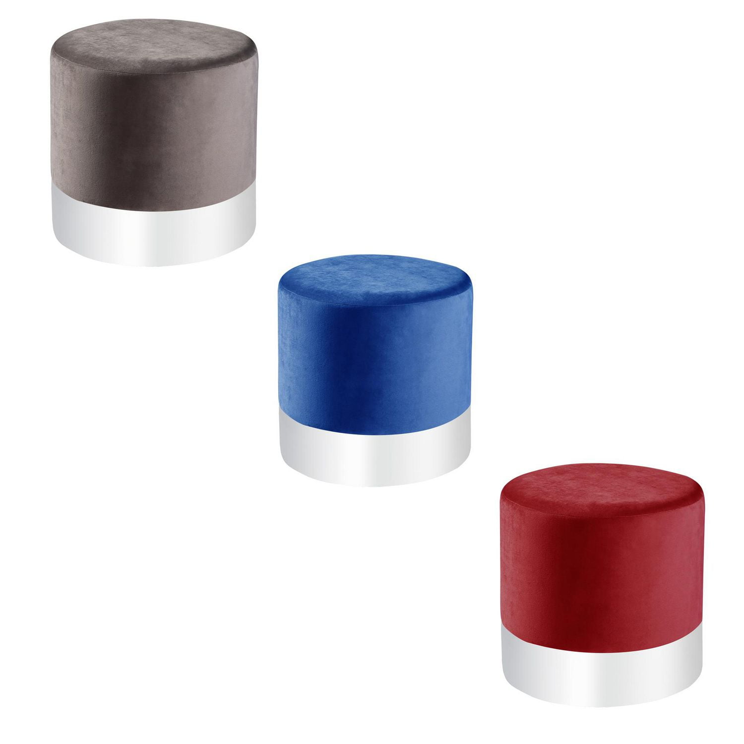 Canadian Ottoman Marvel Grey