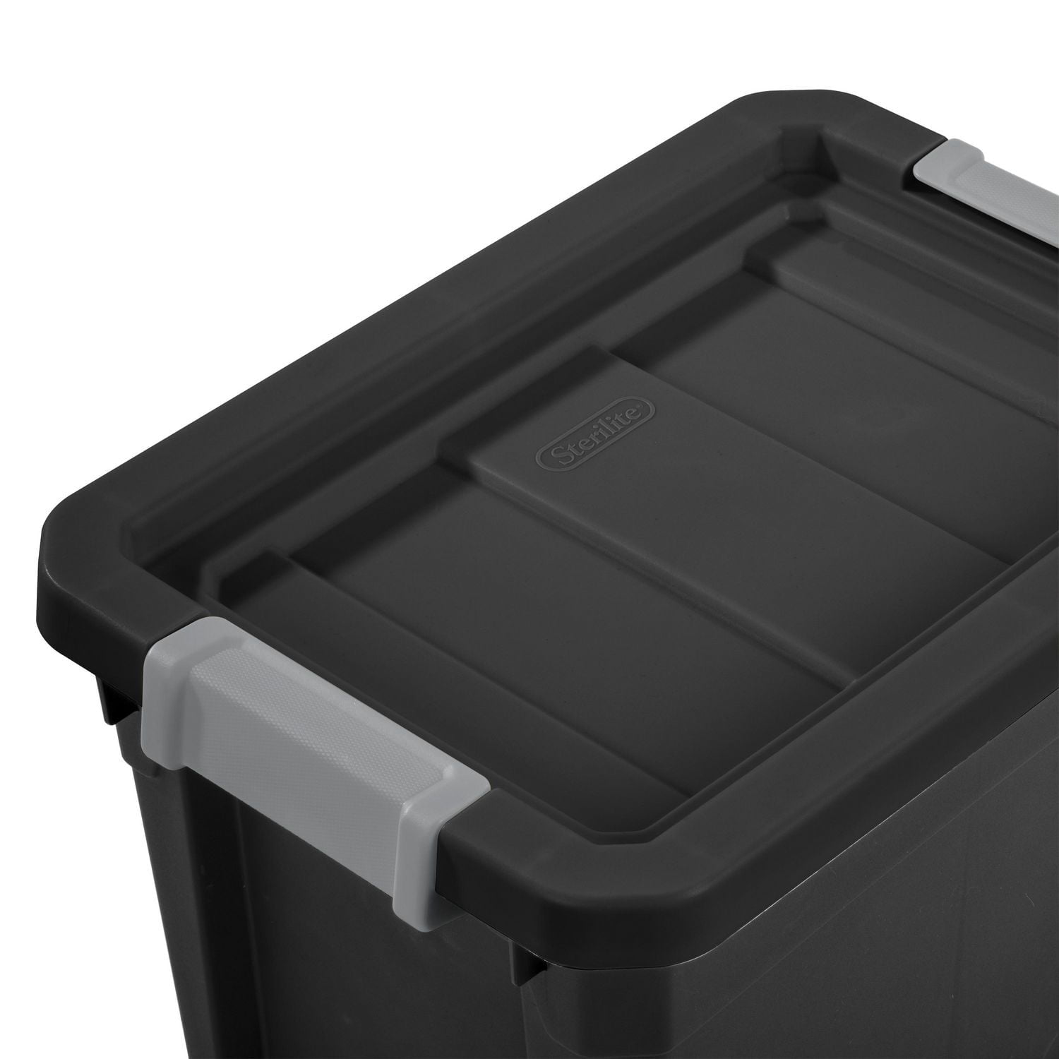 Sterilite Boîte Empilable 28 litres - Noir