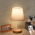 thumbnail image 4 of Birdeem Led Solid Wood Desk Lamp Stable Fabric Study Reading Lamp Suitable for Home Decoration Linen Plain Warm Night Light Indoor Lighting Desk Reading Lamp, 4 of 12