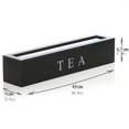 thumbnail image 4 of Support pour Sachets de Thé à 6 Compartiments, Panier de Rangement pour Sachets de Sucre de Boîte à Thé pour Tiroir, 4 of 7