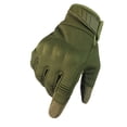 thumbnail image 1 of Motorcycle Gloves Touchscreen Breathable Anti-slip Adjustable Wrist Strap Knuckles Protection Full Finger Gloves, 1 of 7