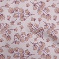 thumbnail image 1 of oneOone Cotton Poplin Light Pink Fabric Floral Craft Projects Decor Fabric Printed By The Yard 56 Inch Wide, 1 of 4