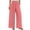 Aa-Rose, variante sur QATAINLAV Pantalon à Jambe Grand pour Femmes Coupe Ample Coton Lin Pantalon Palazzo Uni Décontracté Taille Élastique Pantalon d'Été de Plage avec Poches Noir P Prime By Hour