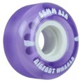 thumbnail image 3 of Bigfoot Roues de Planche à Roulettes 55mm 83A Roues de Filmeur Cruiser Souples Violettes (Ensemble de 4), 3 of 5