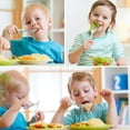 thumbnail image 4 of Child and Toddler Flatware - Kids Utensil Set - Metal Kids Cutlery Set, 4 of 5