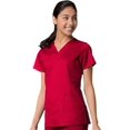 thumbnail image 1 of EON Women's COOLMAX V-Neck Solid Scrub Top, 1 of 2