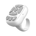 thumbnail image 1 of Transemion Contrôleur Bluetooth pour Joux à Distance et Réglage du Volume sur Téléphone Télécommande à Retourner Blanc, 1 of 6