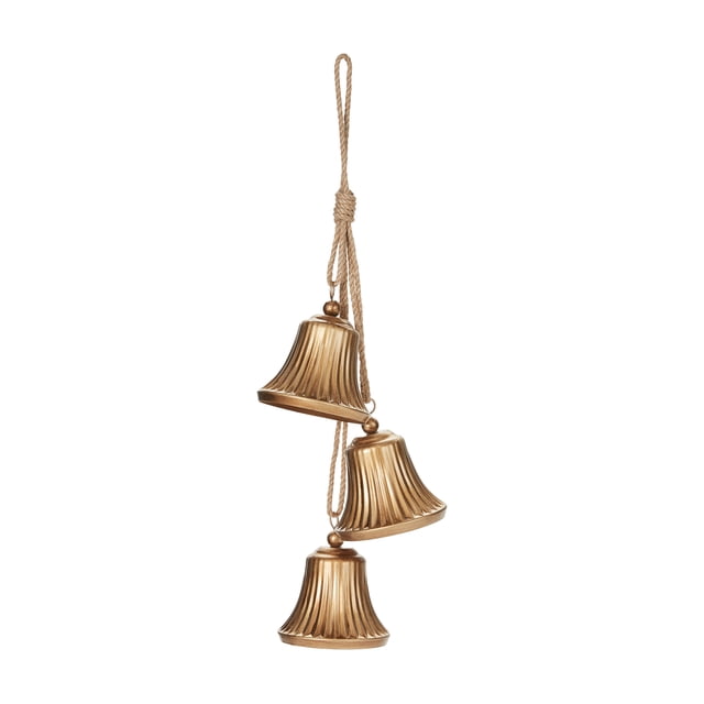 Fraiche Holiday Collection Décoration avec 3 cloches suspendues