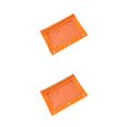 thumbnail image 2 of Dalazy Practical Office Supplies Stylish Zippered Document Pouch Storing Files Orange 2Set, 2 of 6