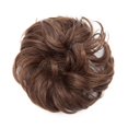 thumbnail image 2 of Mode Désordonné Extensions de Pain de Cheveux Scrunchies Cheveux Morceaux Donut Updo Queue de Cheval pour les Femmes, 2 of 6