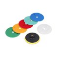 thumbnail image 1 of Polishing Pads, Dry Polish Kit Fast Heat Dissipation Honing With Backer For Countertops For Marble For Granite, 1 of 8