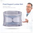 thumbnail image 2 of Lumbar Spine Support Belt for Lumbar Belt Herniated Disc Lumbar Support Belt Back Support Belt Orthopedic Lumbar Support Belt Back Brace with Curved Aluminum Strips for Sciatica, 2 of 7