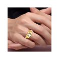 thumbnail image 2 of RYLOS Mens Rings 14K Yellow Gold Classic Design 7X5MM Oval Gemstone & Diamond  Opal October Birthstone Ring Size 8, 2 of 7