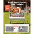 thumbnail image 2 of VEVOR Rotisserie Grill, 38W BBQ Outdoor Pig & Lamb Spit Roaster, Charcoal Spit Roaster with 132 LBS Load Capacity & 7-Level Height, 2 of 9