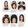 thumbnail image 3 of ZheElen Breathable And Lightweight Hairpieces For Natural-looking Styles Wave Clip In Hair Extensions Dark Brown, 3 of 6