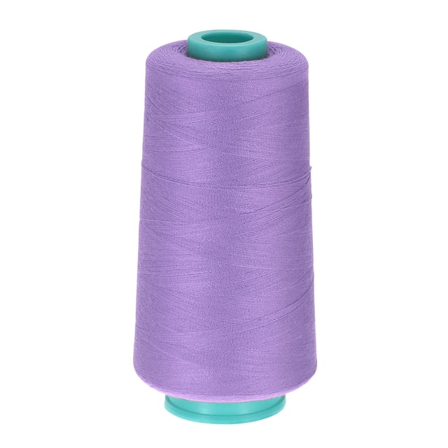 Unique Bargains Fil à Coudre en Polyester Tout Usage 3000 Yards 40S/2 (Violet Pâle)