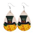 thumbnail image 1 of Heliisoer Boucles d'Oreilles pour Femmes, Mode, Saint-Patrick, Vert, Forme Goutte, Imprimées, Clous d'Oreilles, 1 of 1