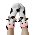 thumbnail image 1 of Knitted Crocodile Socks 3D Animal Socks Knitting Pattern Socks Fun Christmas Gift to Kids Adults, 1 of 4