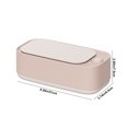 thumbnail image 3 of TopLLC Ultrasonic Jewelry Cleaner, Portable Sonic Cleaning Machine with One-Touch Operation, 15oz 45KHz High-Frequency Ultrasonic Cleaner for Eyeglasses Rings Necklaces Dentures and Makeup Brushes, 3 of 6