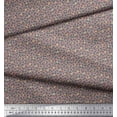 thumbnail image 3 of Soimoi Polyester Crepe Fabric Flower Artistic Decor Fabric Printed Yard 52 Inch Wide, 3 of 3