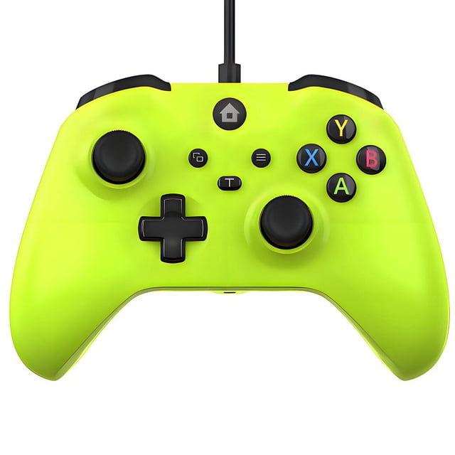 SUTENGDA Wired Controller for Xbox Ultra-Responsive Pc Controller Precision-Crafted Game Joystick Immersive Performance Gaming Controller for Xbox Wired Green