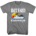 thumbnail image 1 of Step Brothers Boat With Saucy Gals Graphite Heather Adult T-Shirt 4Xl, 1 of 2