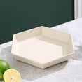 thumbnail image 4 of Dvkptbk Serving Tray Hexagonal Large Fruit Tray Home Living Room Coffee Table Candy Tray Food Tray Kitchen Gadgets, 4 of 6