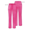 thumbnail image 4 of Adar Pro Sarraus pour Femmes - Pantalon de Sarrau de Yoga à Jambe Étroite, 4 of 7