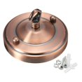 thumbnail image 1 of Milaget Ceiling Rose Hook Plate Ceiling Lamp Bases Living Room Chandelier Part Lamp Base red bronze, 1 of 7