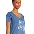 thumbnail image 4 of George Women's Scoop Neckline Sleep Tee, 4 of 6