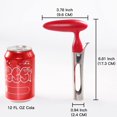 thumbnail image 4 of Apple Corer—Best Stainless Steel Fruit Core Remover Tool,Premium Fruit Seed Remover Tool, 4 of 4