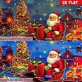 thumbnail image 4 of Fwttom Garage Rideau de Porte, Housse de Décoration de Noël pour Porte de Garage Housse de Décoration de Porte de Garage Père Noël Décoration des Fêtes, 4 of 7